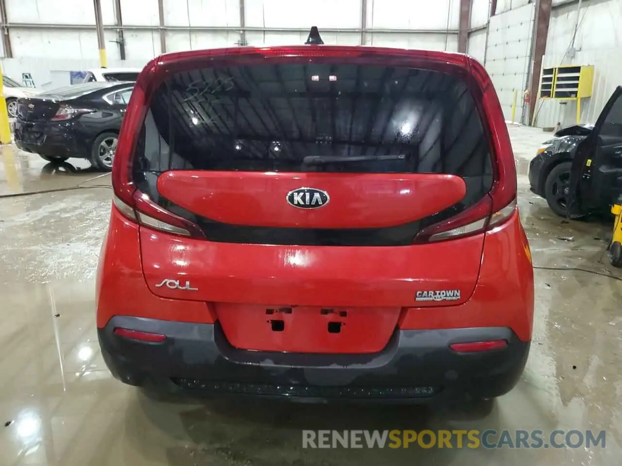 6 fotografías del automóvil dañado KNDJ23AU6L7723297 KIA SOUL 2020