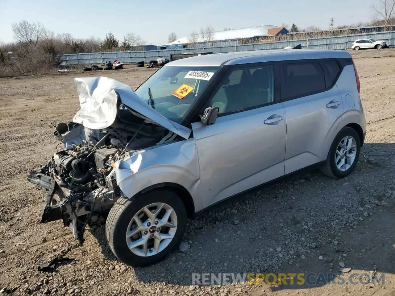 1 fotografías del automóvil dañado KNDJ23AU7L7010179 KIA SOUL 2020