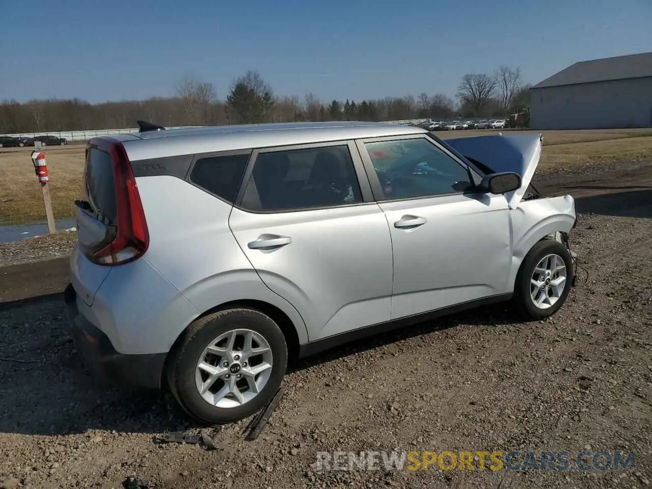 3 fotografías del automóvil dañado KNDJ23AU7L7010179 KIA SOUL 2020