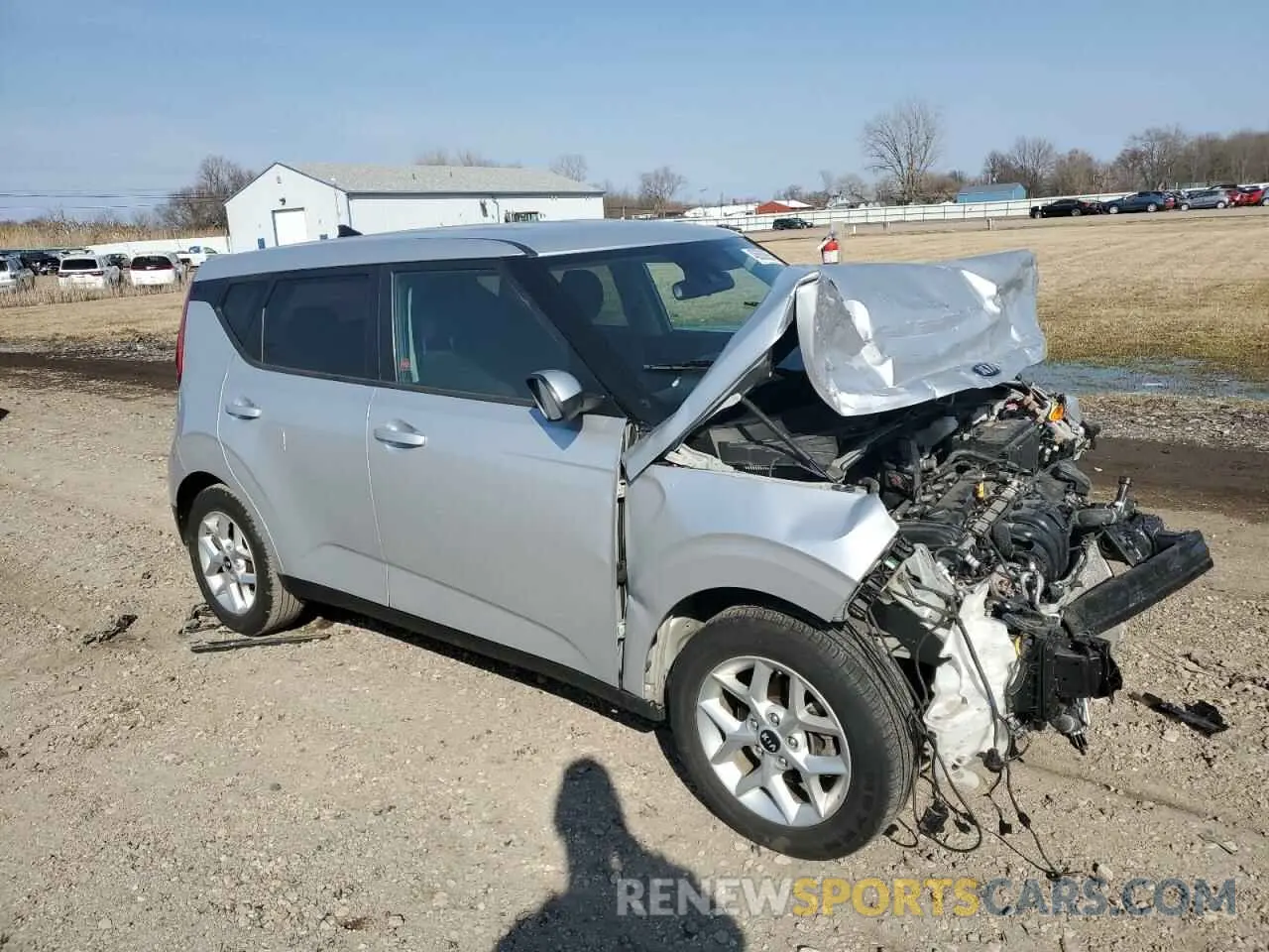 4 fotografías del automóvil dañado KNDJ23AU7L7010179 KIA SOUL 2020