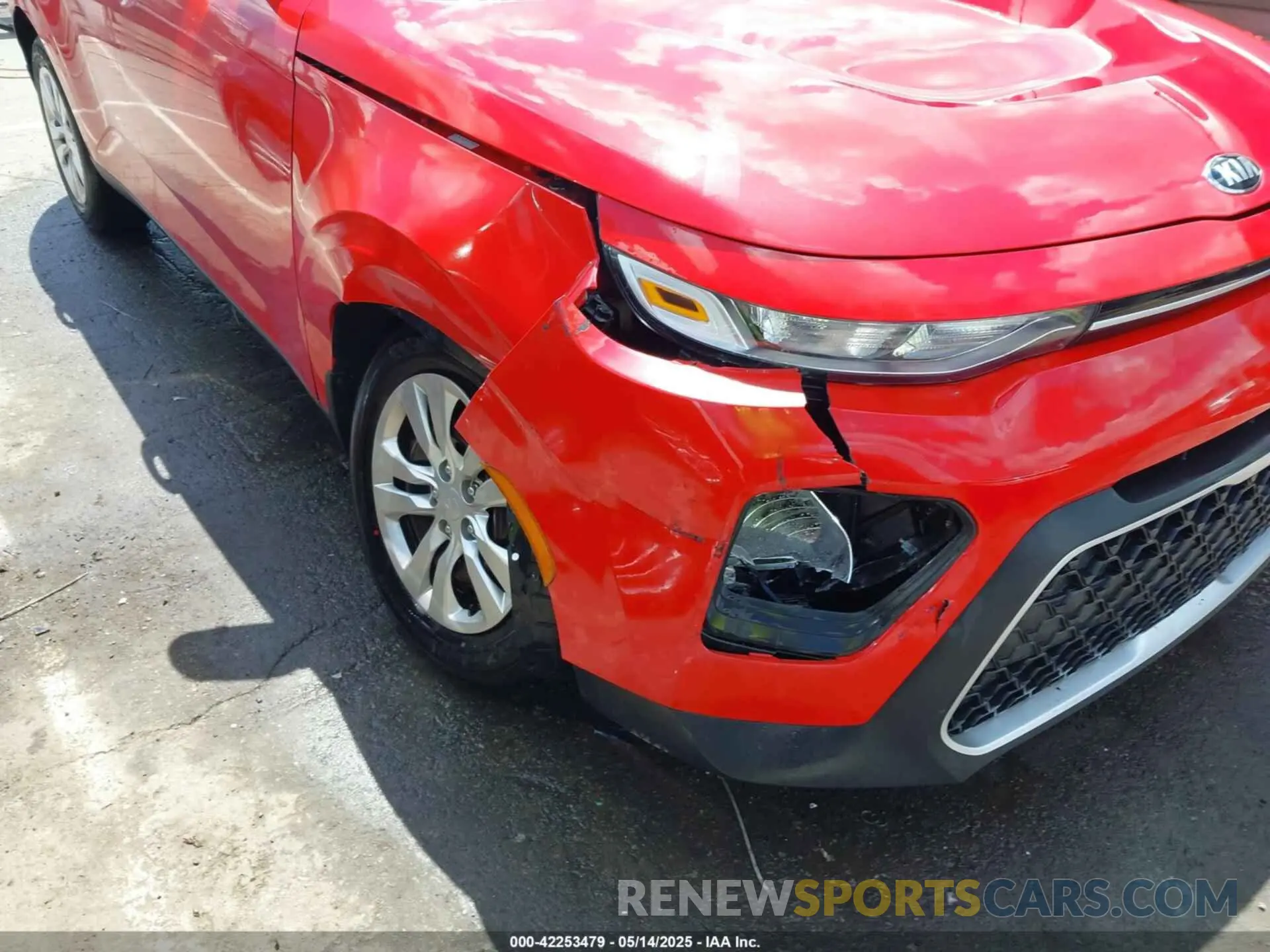 6 fotografías del automóvil dañado KNDJ23AU7L7041206 KIA SOUL 2020