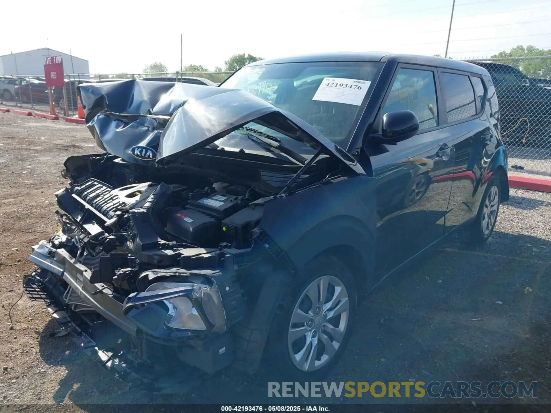 6 fotografías del automóvil dañado KNDJ23AU7L7045790 KIA SOUL 2020