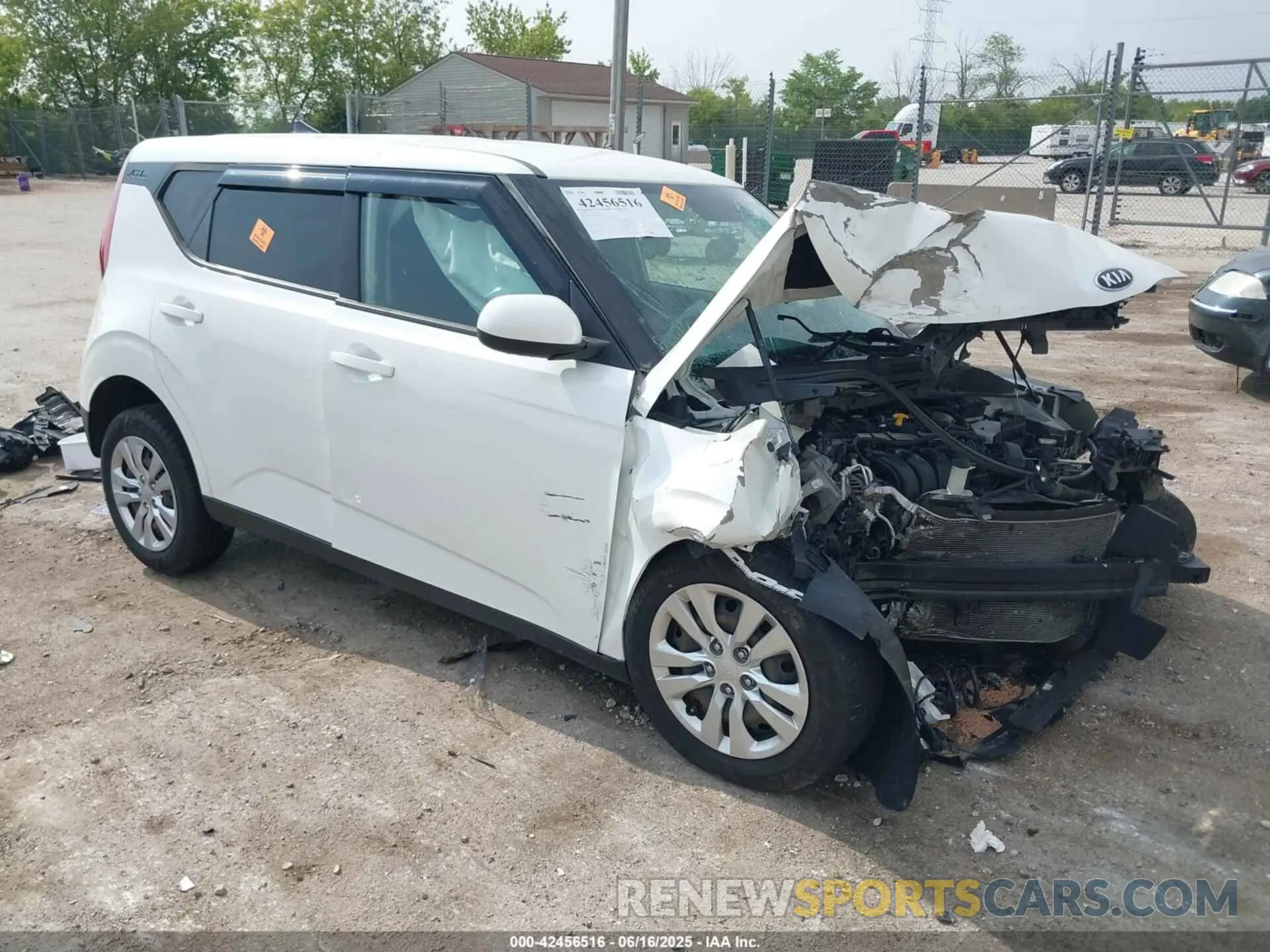 1 fotografías del automóvil dañado KNDJ23AU7L7057700 KIA SOUL 2020
