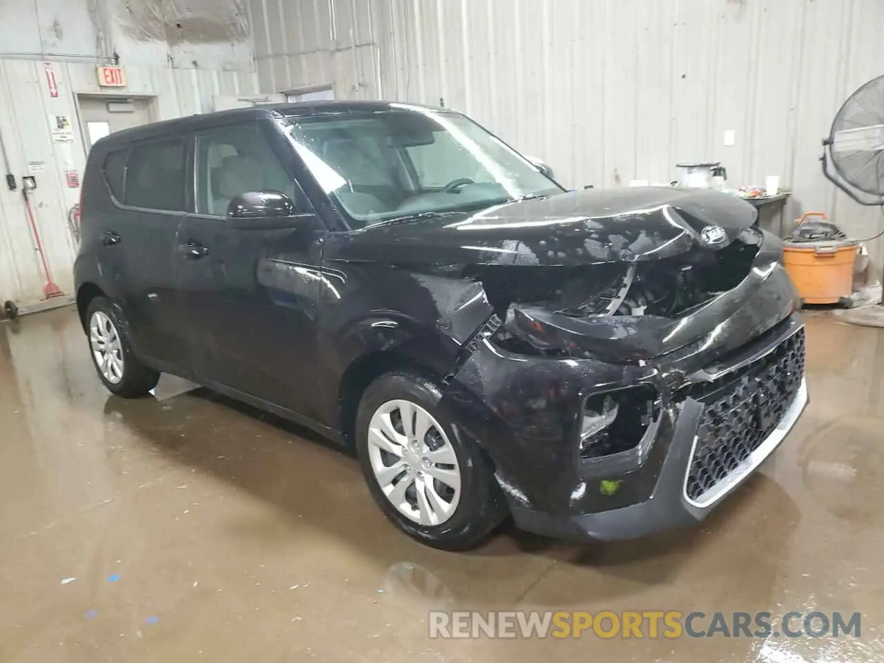4 fotografías del automóvil dañado KNDJ23AU7L7081219 KIA SOUL 2020