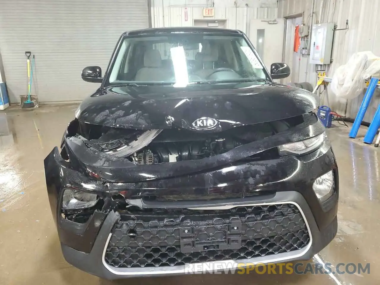 5 fotografías del automóvil dañado KNDJ23AU7L7081219 KIA SOUL 2020