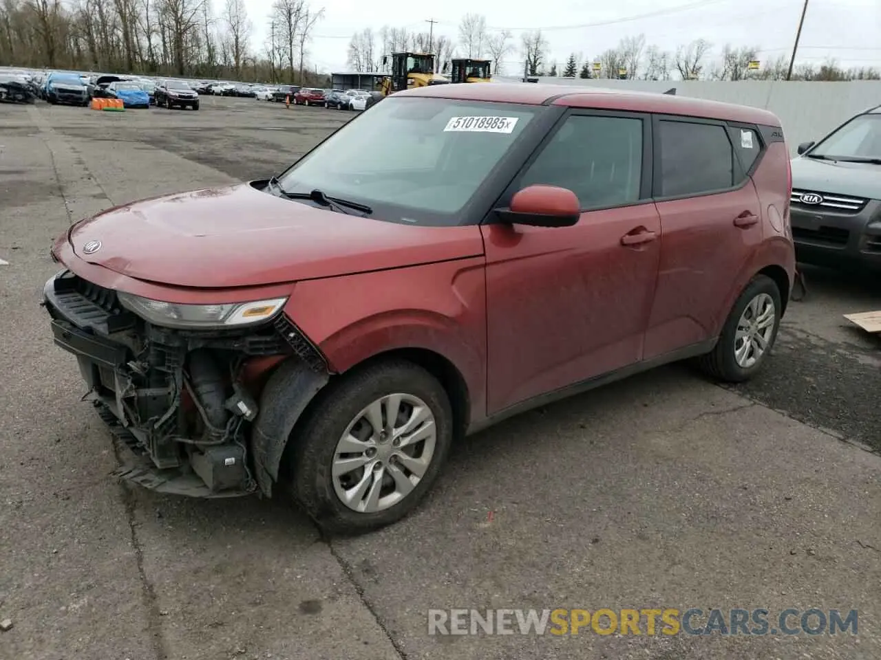 1 fotografías del automóvil dañado KNDJ23AU7L7084041 KIA SOUL 2020