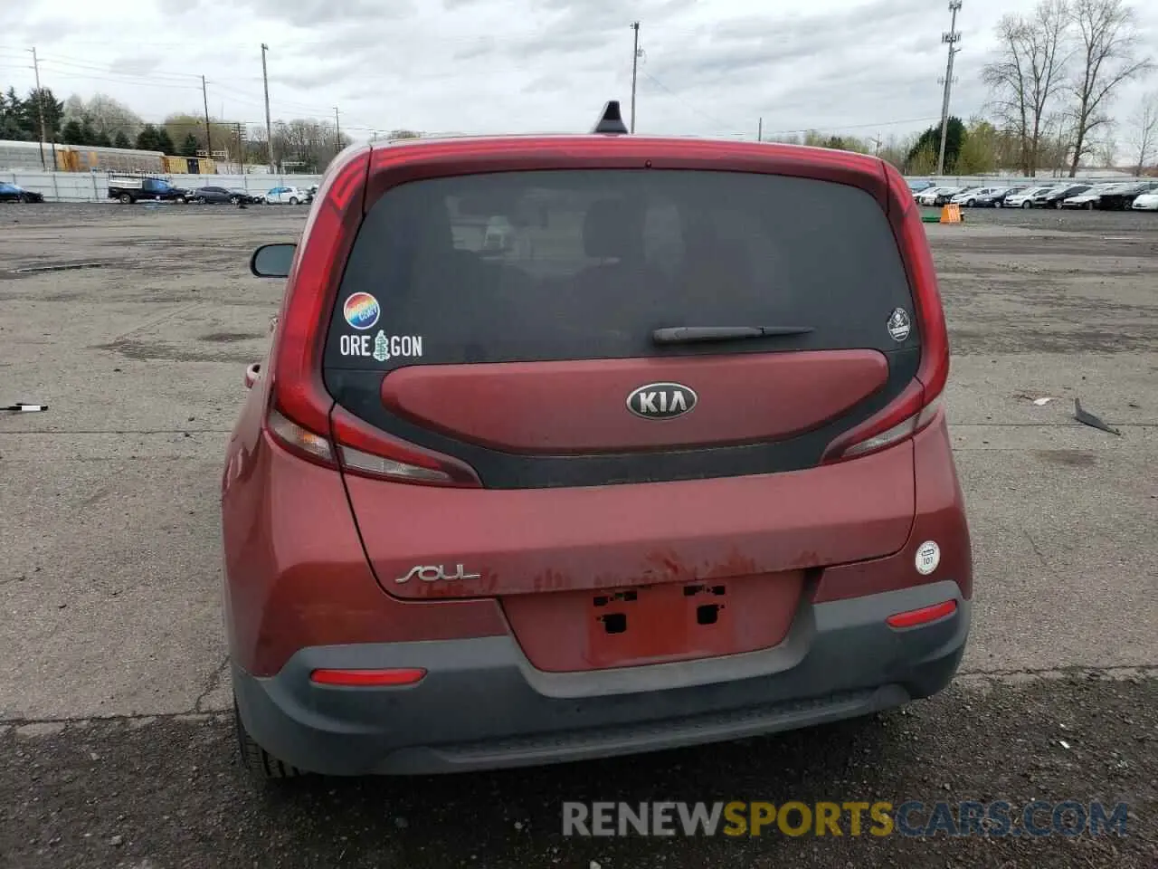 6 fotografías del automóvil dañado KNDJ23AU7L7084041 KIA SOUL 2020