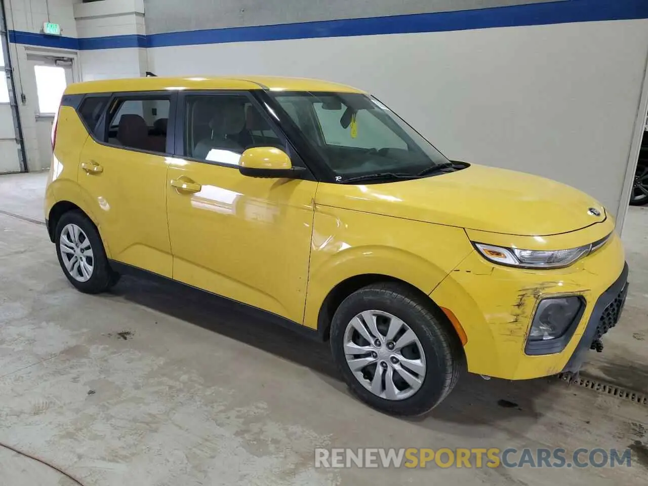 4 fotografías del automóvil dañado KNDJ23AU7L7108127 KIA SOUL 2020
