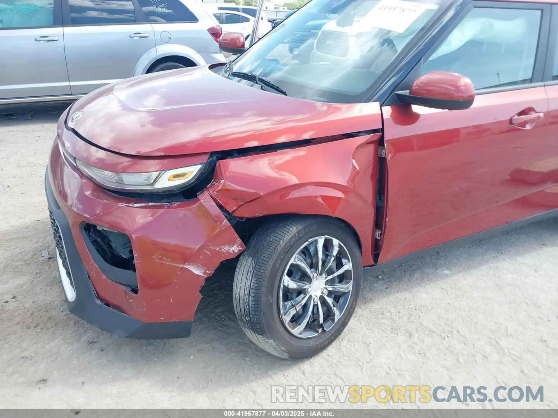 6 fotografías del automóvil dañado KNDJ23AU7L7119368 KIA SOUL 2020