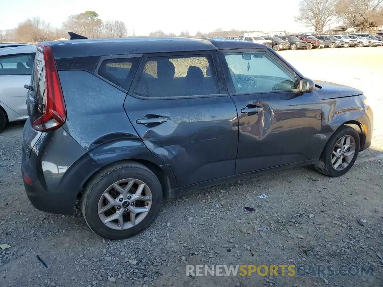 3 fotografías del automóvil dañado KNDJ23AU7L7721249 KIA SOUL 2020