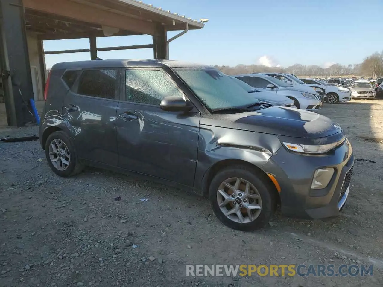 4 fotografías del automóvil dañado KNDJ23AU7L7721249 KIA SOUL 2020