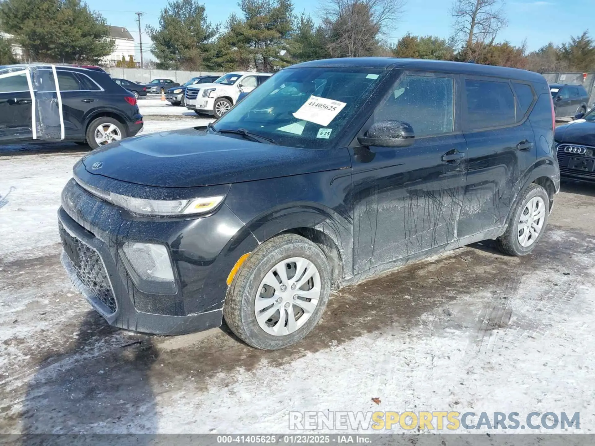 2 fotografías del automóvil dañado KNDJ23AU7L7725379 KIA SOUL 2020