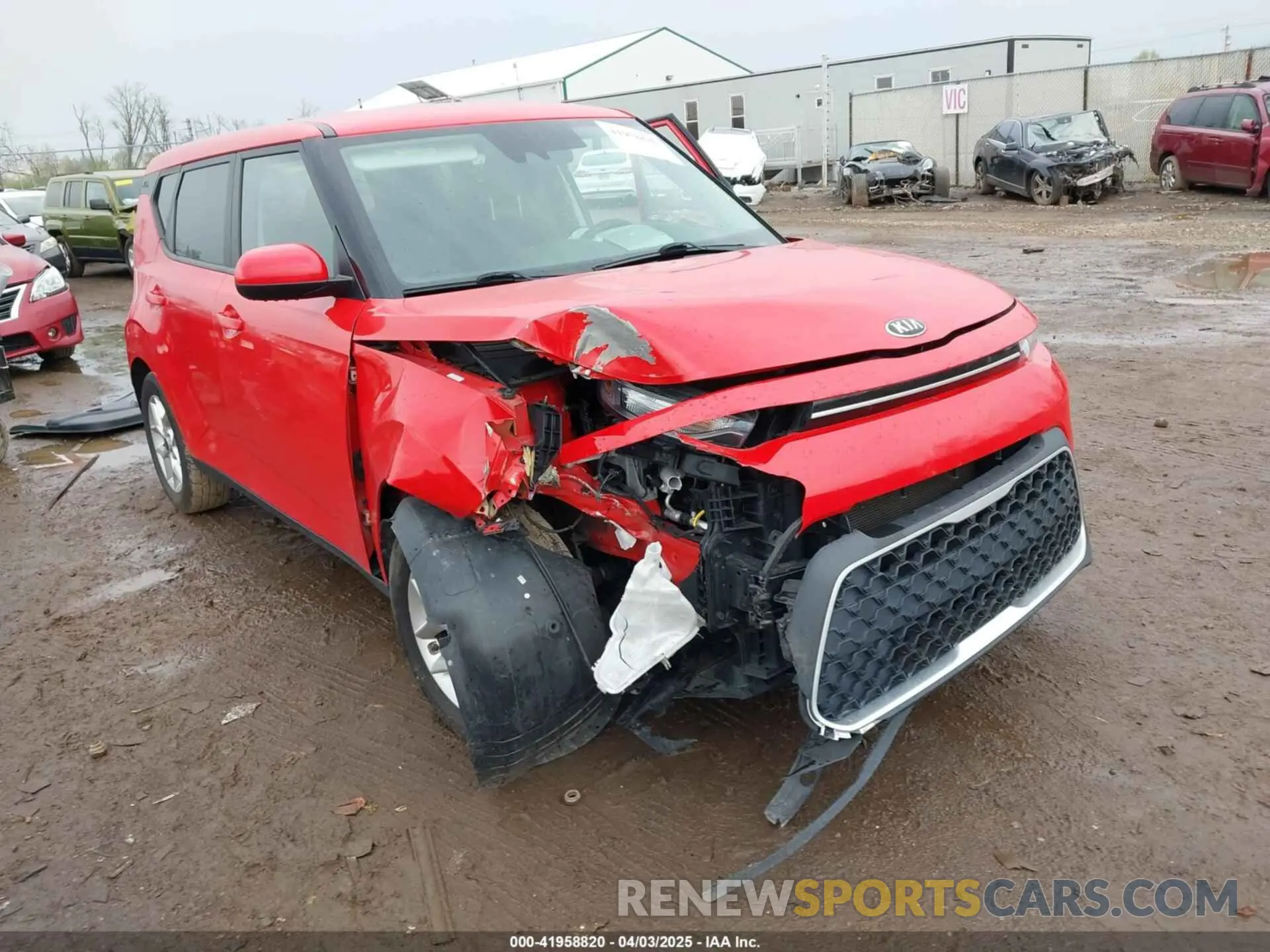 1 fotografías del automóvil dañado KNDJ23AU8L7002091 KIA SOUL 2020