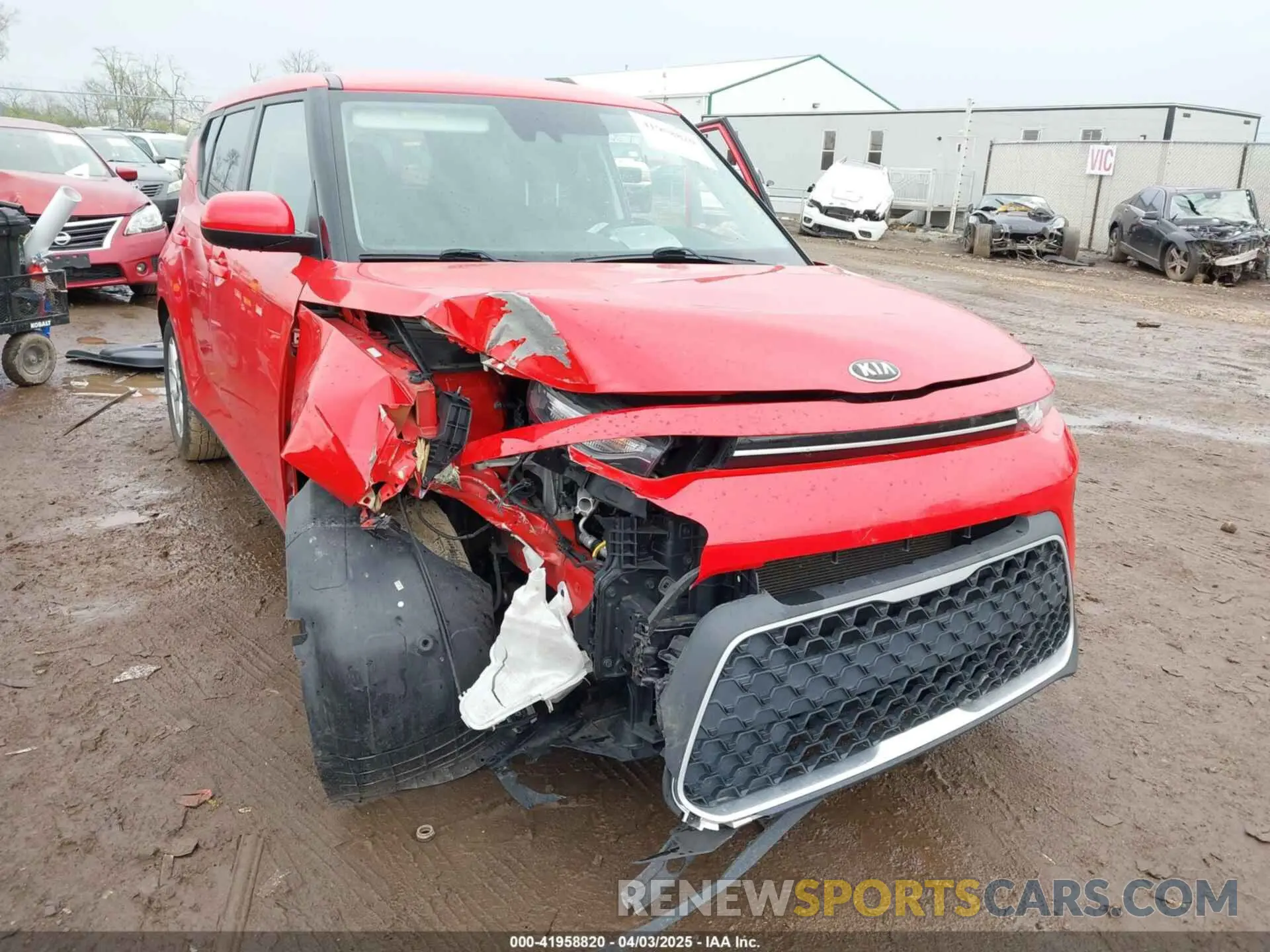 6 fotografías del automóvil dañado KNDJ23AU8L7002091 KIA SOUL 2020