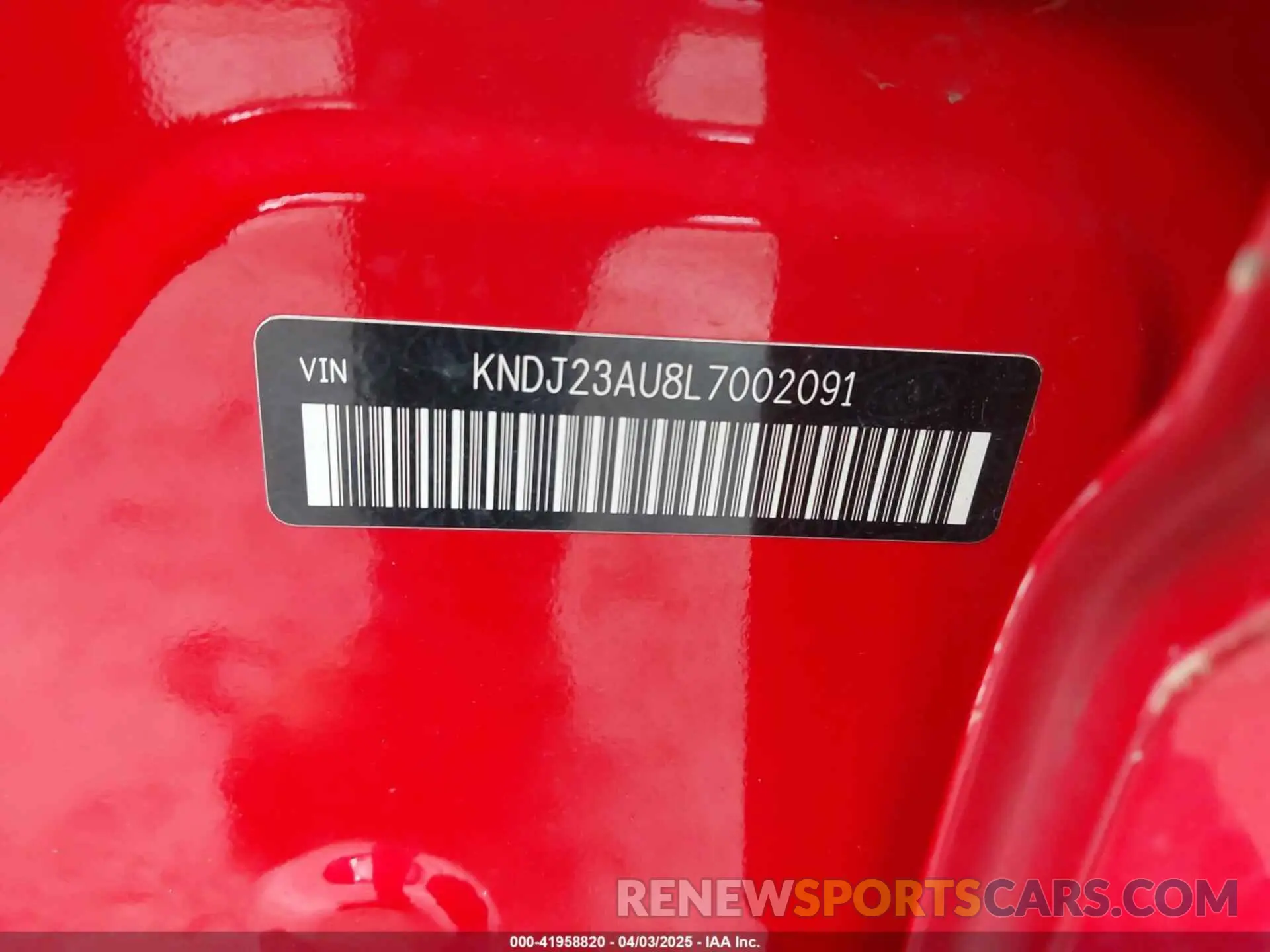 9 fotografías del automóvil dañado KNDJ23AU8L7002091 KIA SOUL 2020