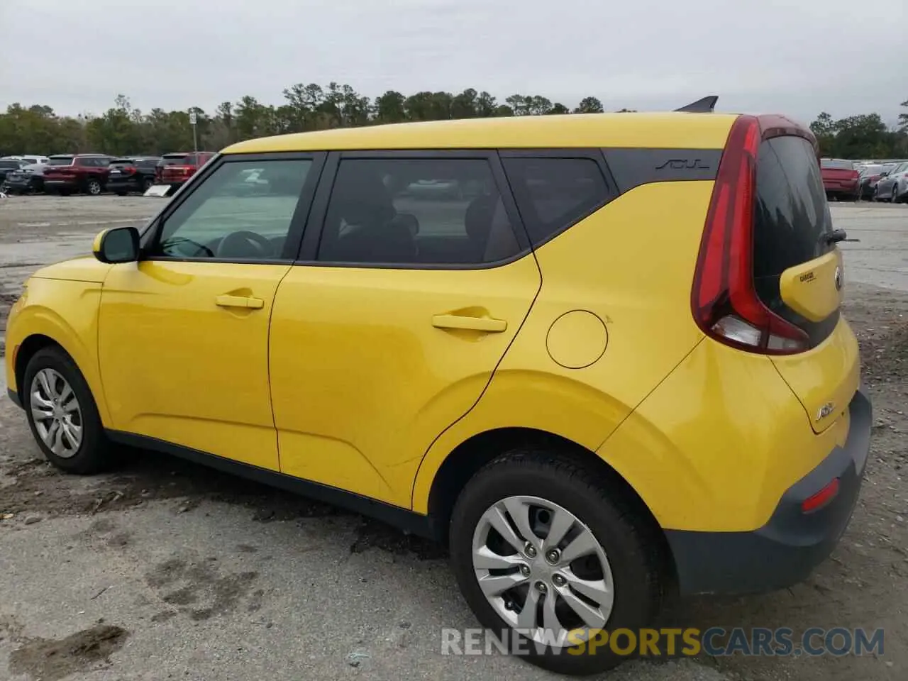 2 fotografías del automóvil dañado KNDJ23AU8L7064588 KIA SOUL 2020