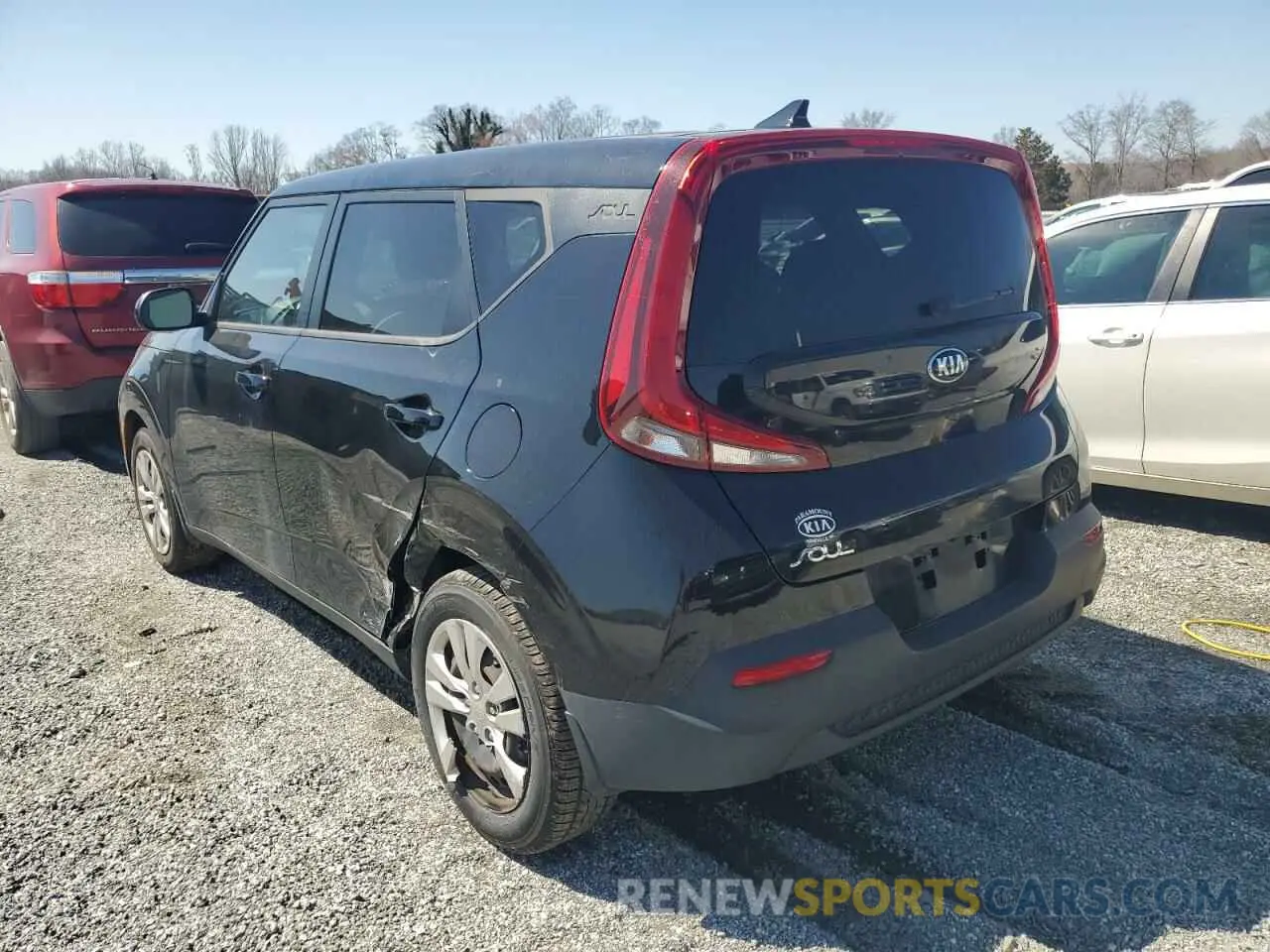 2 fotografías del automóvil dañado KNDJ23AU8L7071184 KIA SOUL 2020