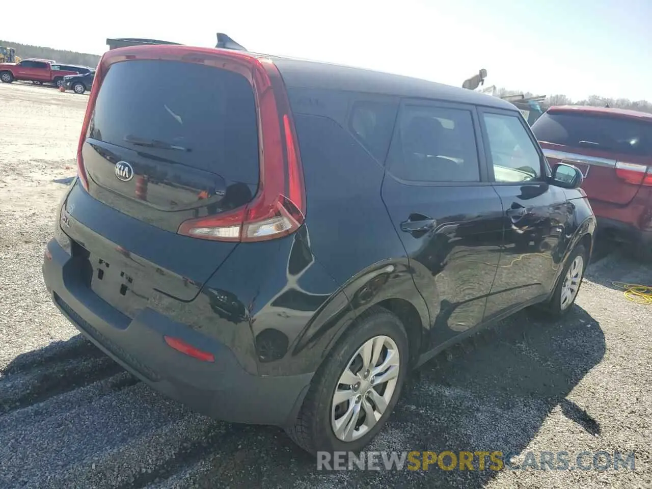 3 fotografías del automóvil dañado KNDJ23AU8L7071184 KIA SOUL 2020