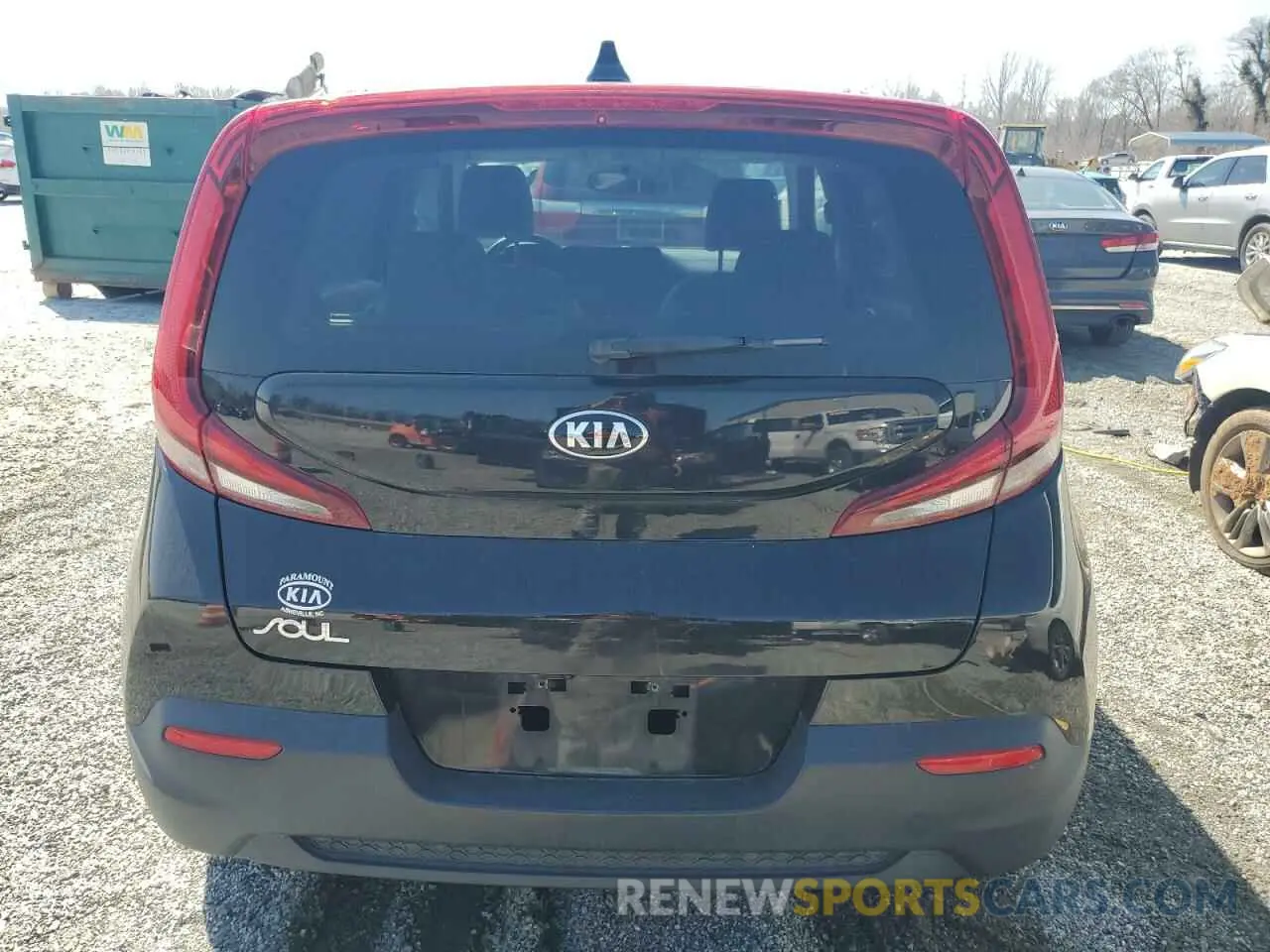 6 fotografías del automóvil dañado KNDJ23AU8L7071184 KIA SOUL 2020