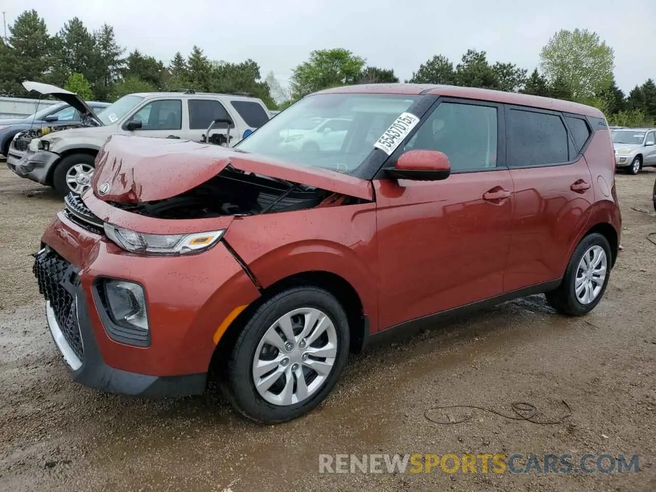 1 fotografías del automóvil dañado KNDJ23AU8L7072321 KIA SOUL 2020