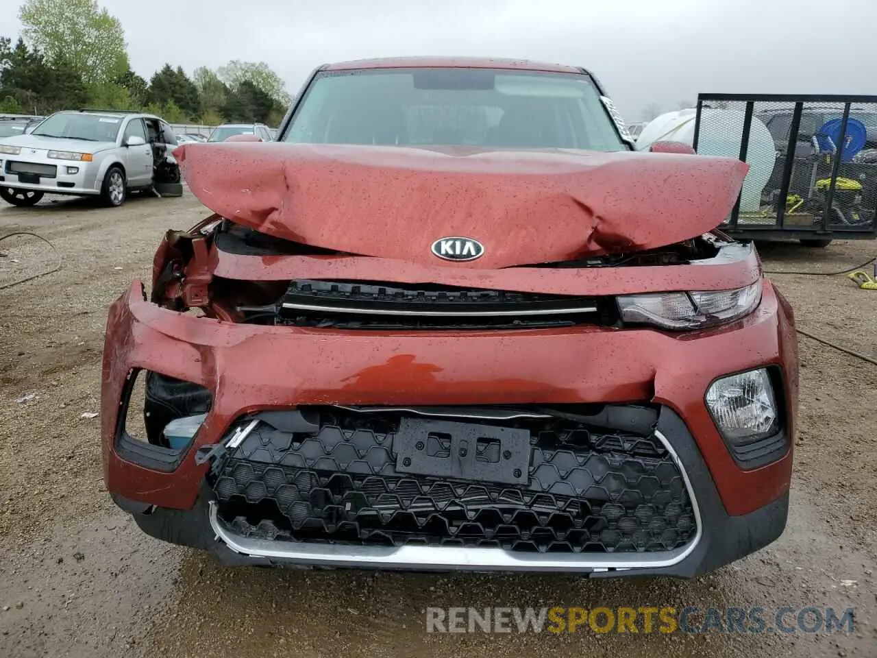 5 fotografías del automóvil dañado KNDJ23AU8L7072321 KIA SOUL 2020