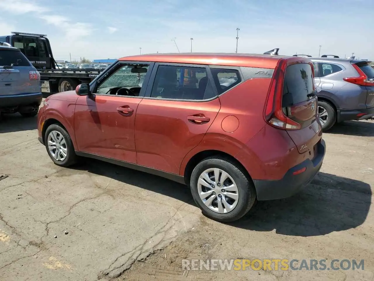2 fotografías del automóvil dañado KNDJ23AU8L7117757 KIA SOUL 2020