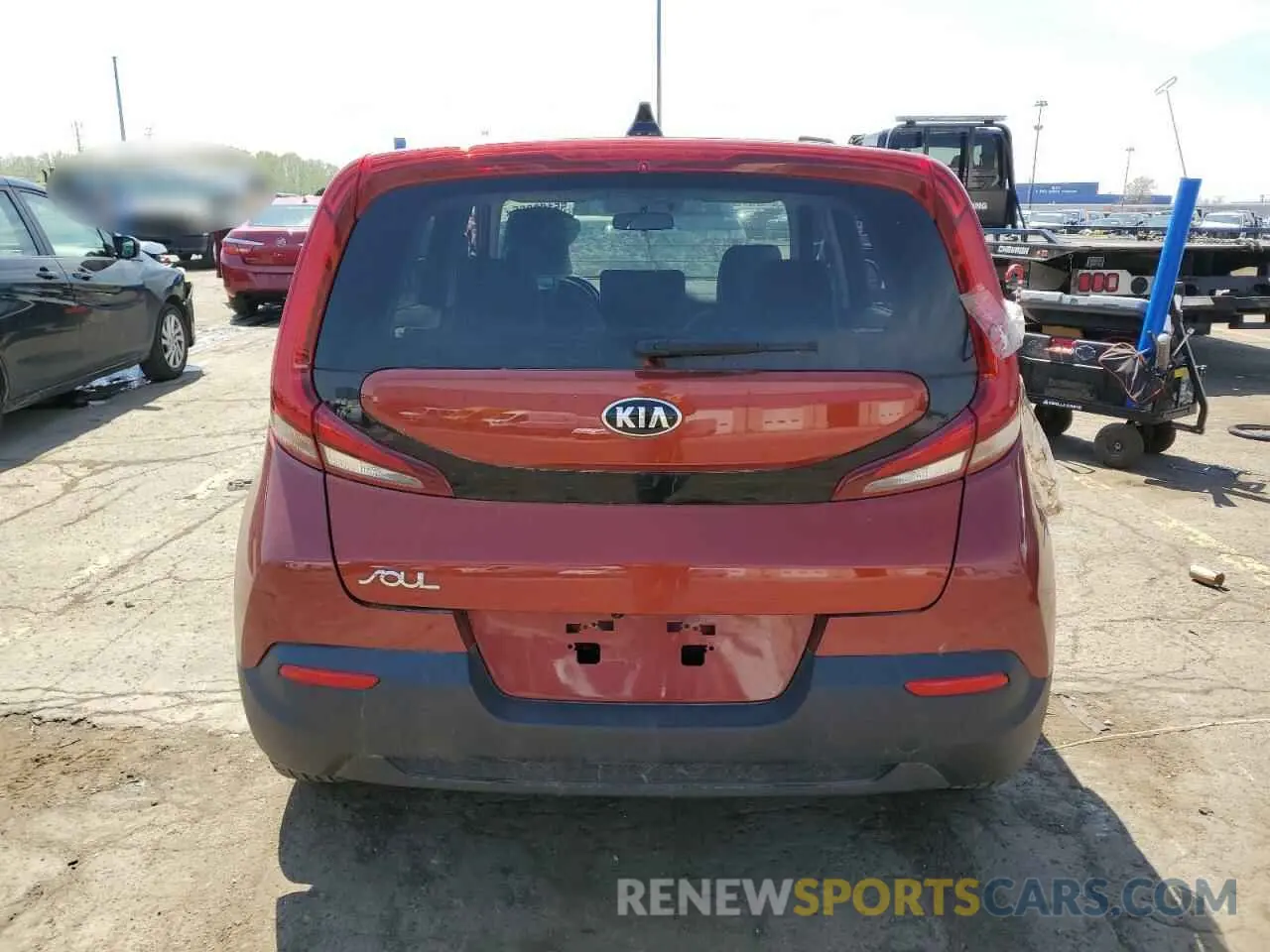 6 fotografías del automóvil dañado KNDJ23AU8L7117757 KIA SOUL 2020