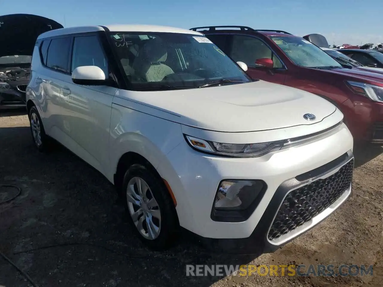 4 fotografías del automóvil dañado KNDJ23AU8L7701009 KIA SOUL 2020