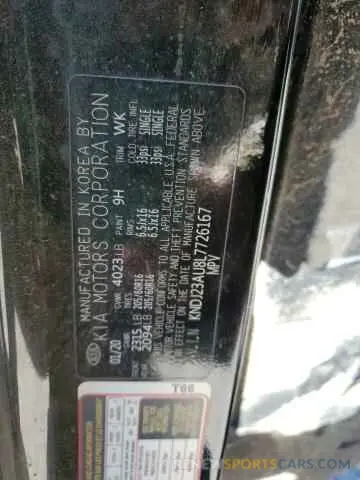 13 fotografías del automóvil dañado KNDJ23AU8L7726167 KIA SOUL 2020