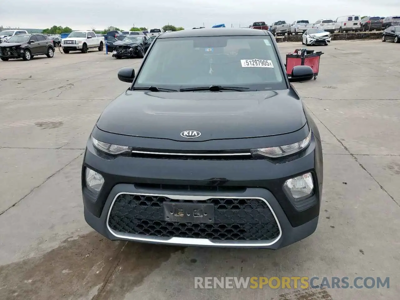 5 fotografías del automóvil dañado KNDJ23AU8L7735659 KIA SOUL 2020