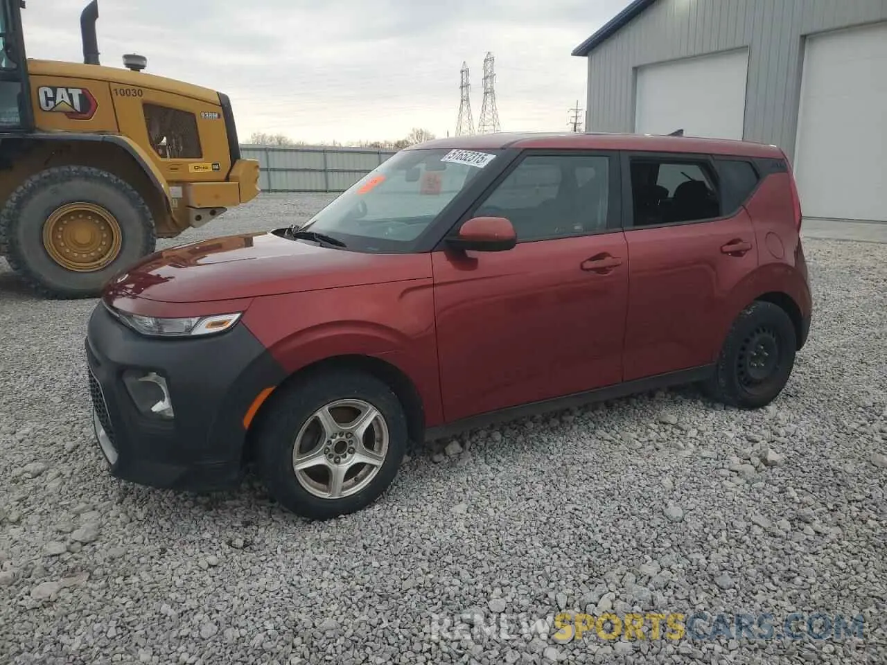 1 fotografías del automóvil dañado KNDJ23AU9L7054216 KIA SOUL 2020