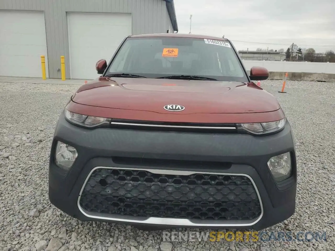 5 fotografías del automóvil dañado KNDJ23AU9L7054216 KIA SOUL 2020