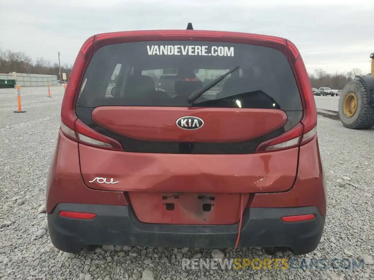 6 fotografías del automóvil dañado KNDJ23AU9L7054216 KIA SOUL 2020
