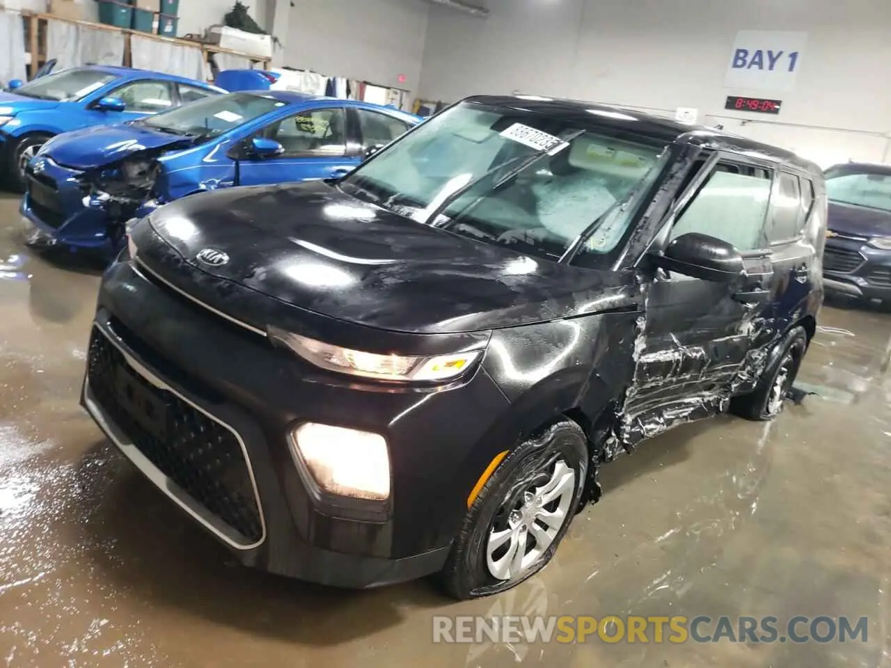 1 fotografías del automóvil dañado KNDJ23AU9L7083246 KIA SOUL 2020