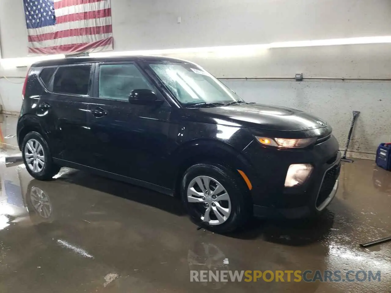 4 fotografías del automóvil dañado KNDJ23AU9L7083246 KIA SOUL 2020