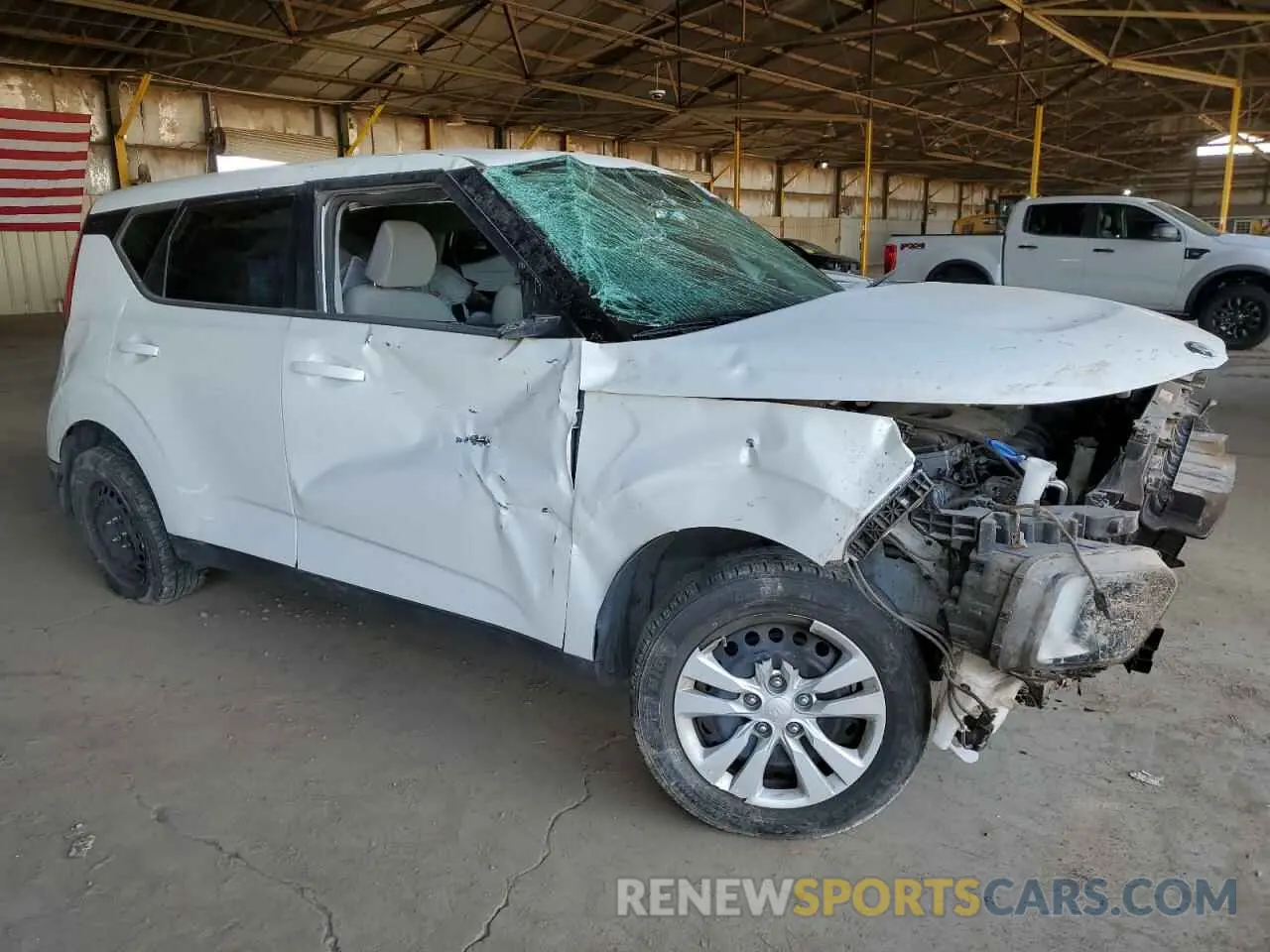 4 fotografías del automóvil dañado KNDJ23AU9L7712603 KIA SOUL 2020