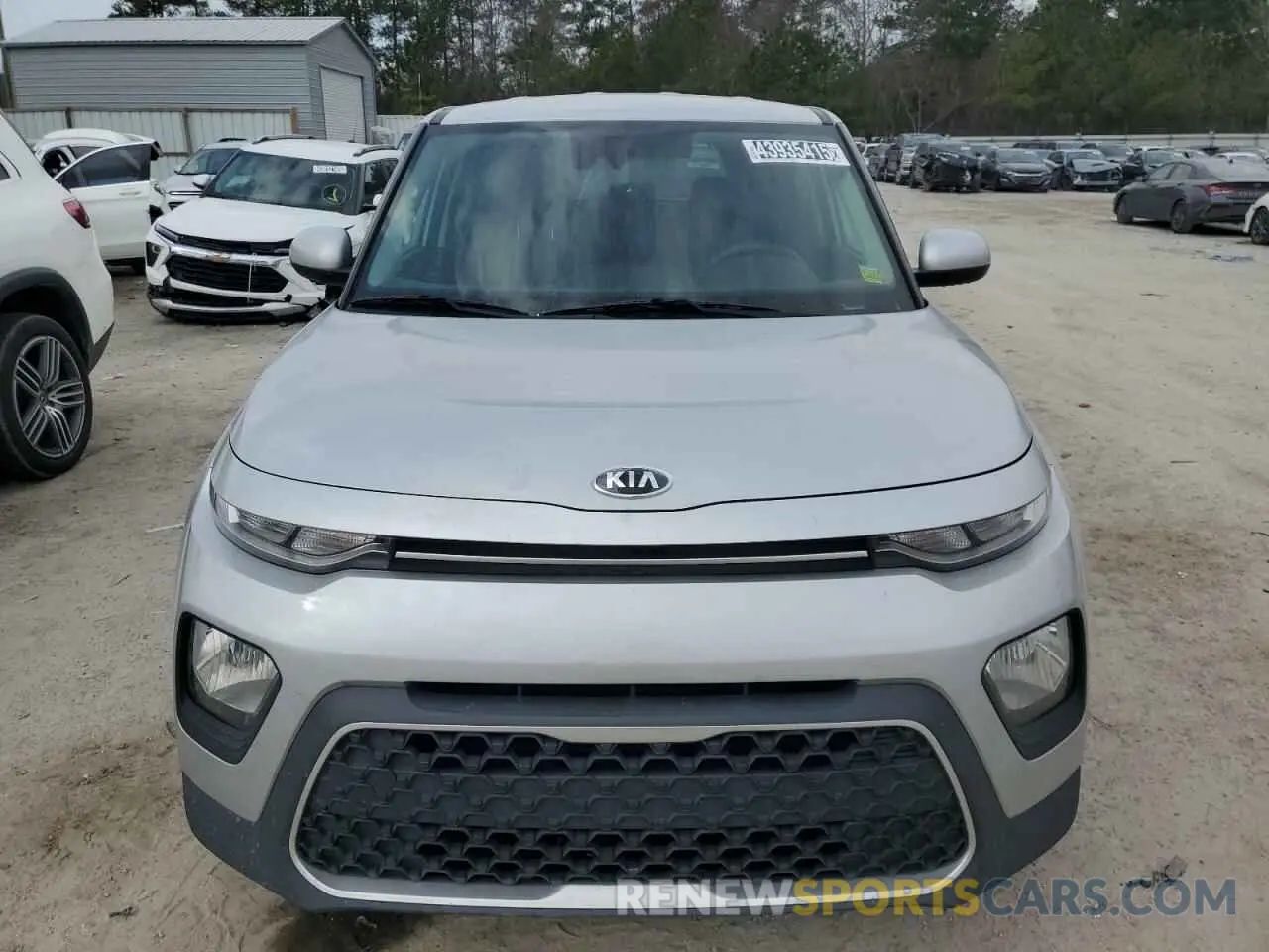 5 fotografías del automóvil dañado KNDJ23AUXL7010578 KIA SOUL 2020