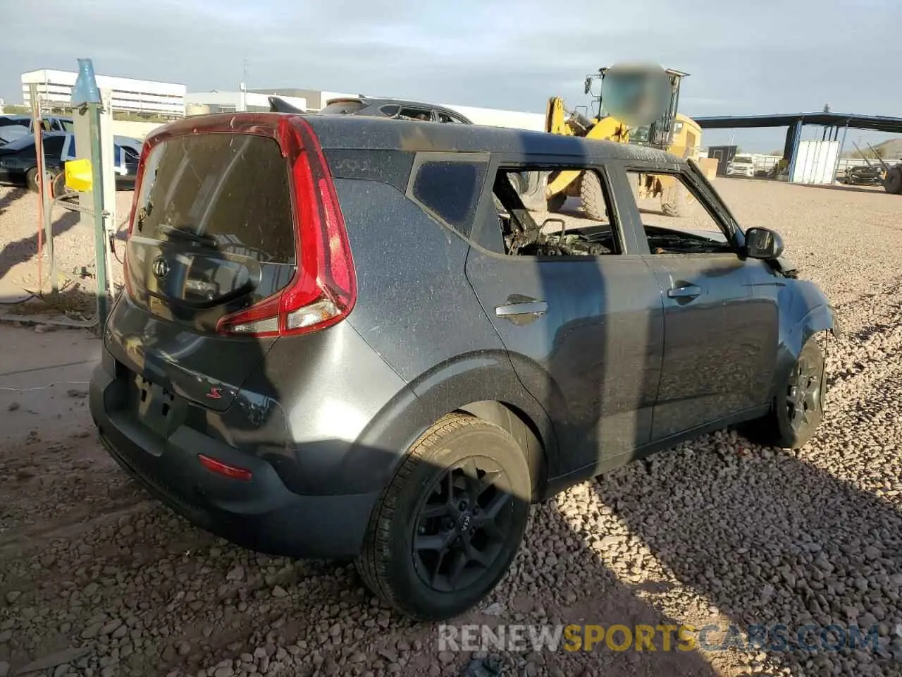 3 fotografías del automóvil dañado KNDJ23AUXL7026005 KIA SOUL 2020