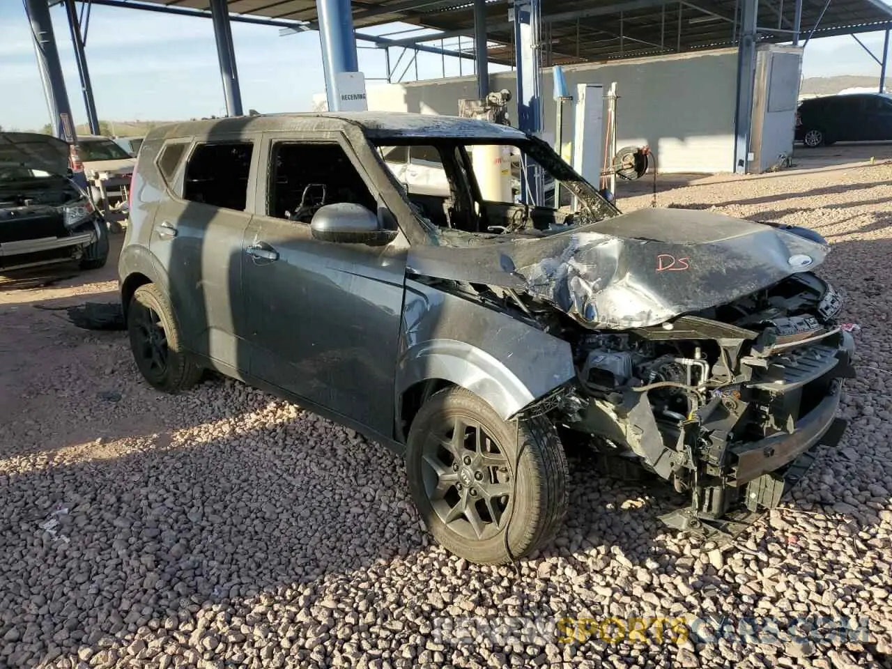 4 fotografías del automóvil dañado KNDJ23AUXL7026005 KIA SOUL 2020