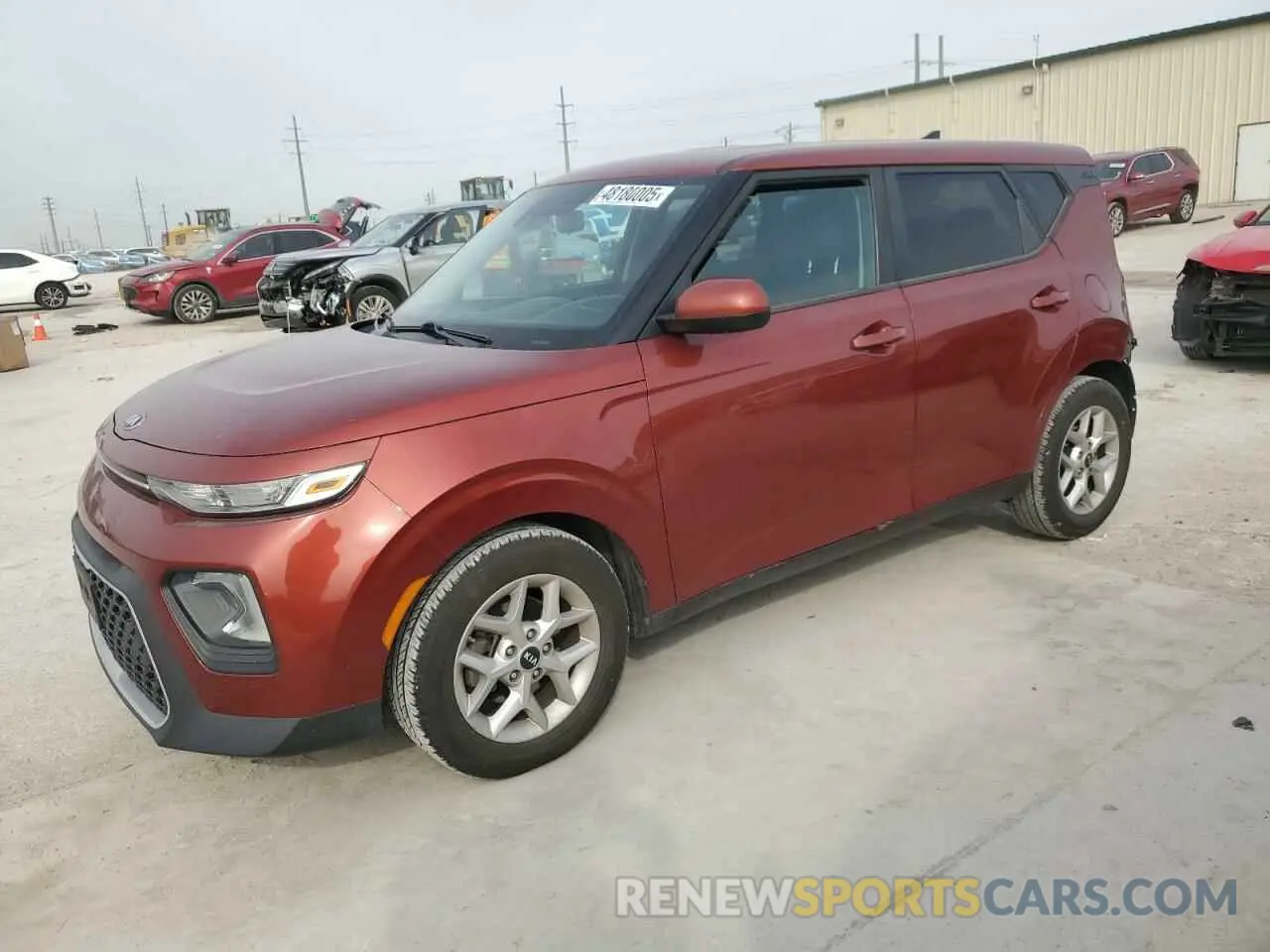1 fotografías del automóvil dañado KNDJ23AUXL7079142 KIA SOUL 2020