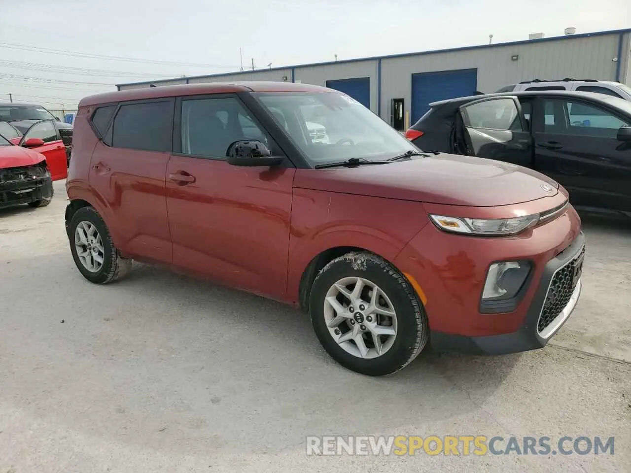 4 fotografías del automóvil dañado KNDJ23AUXL7079142 KIA SOUL 2020