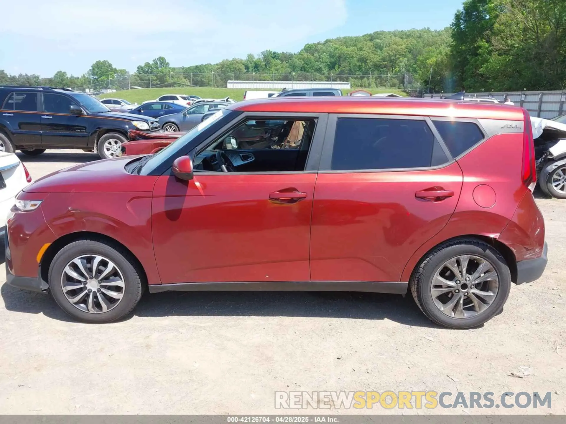 15 fotografías del automóvil dañado KNDJ23AUXL7097365 KIA SOUL 2020