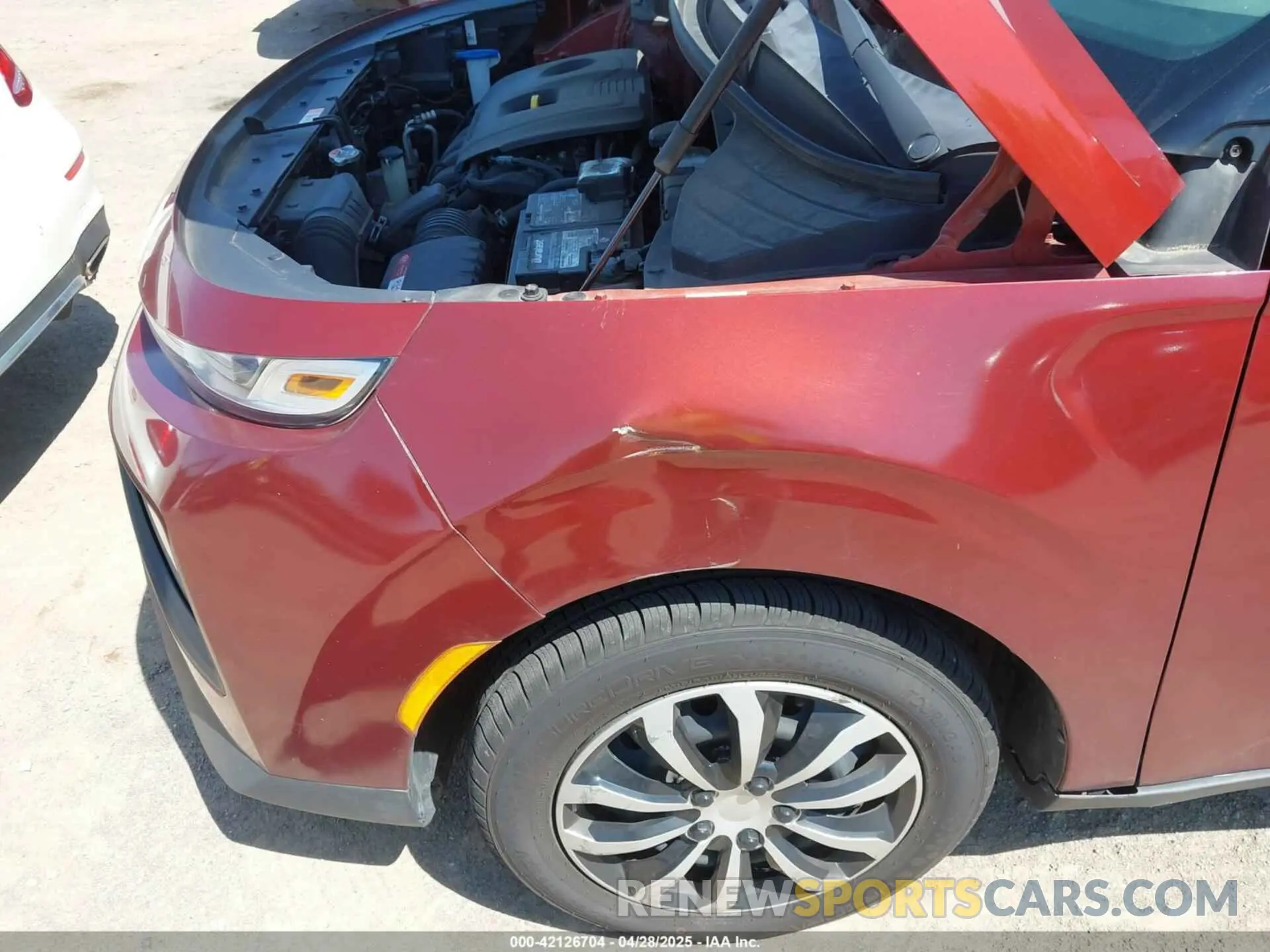6 fotografías del automóvil dañado KNDJ23AUXL7097365 KIA SOUL 2020