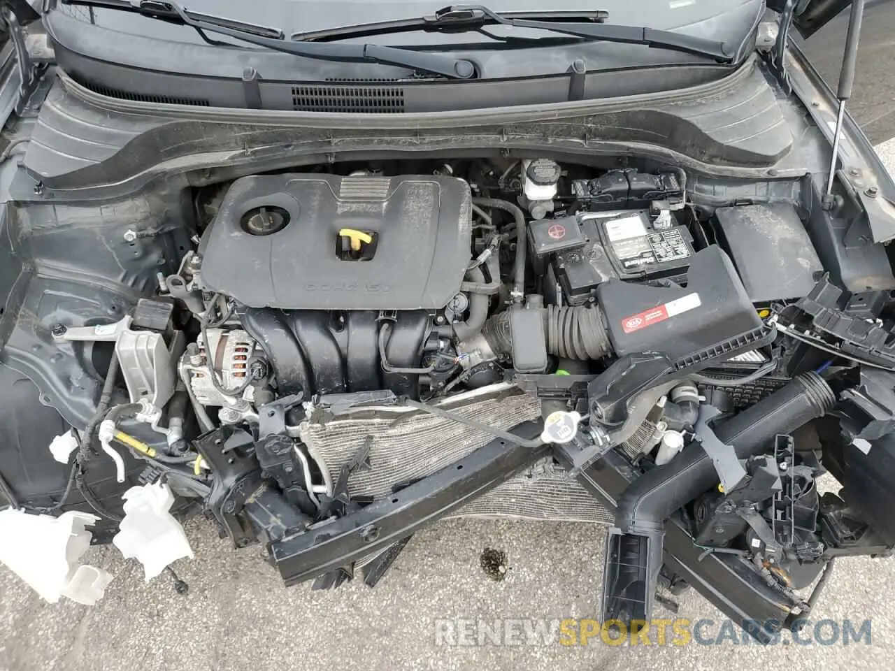 11 fotografías del automóvil dañado KNDJ23AUXL7723609 KIA SOUL 2020