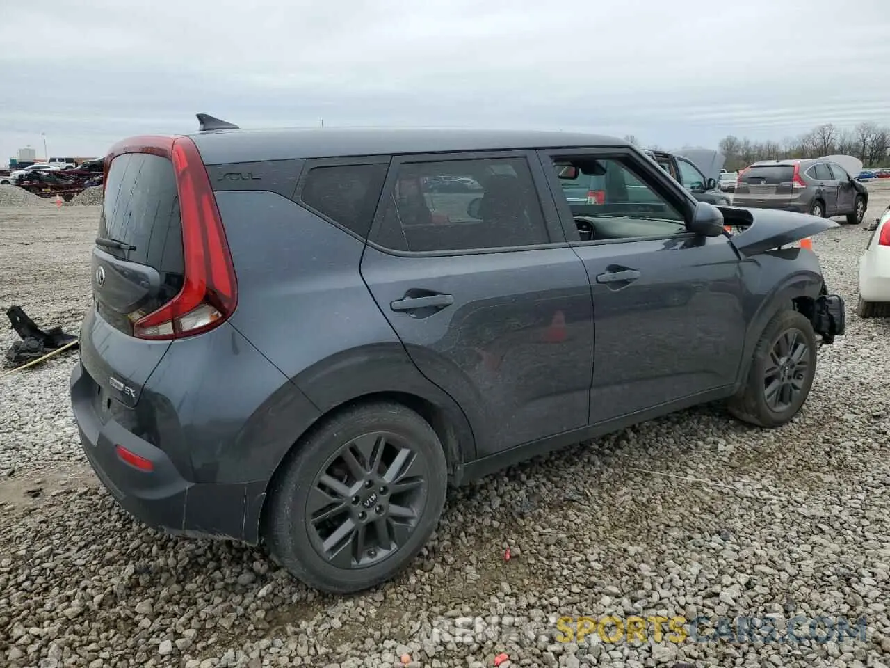 3 fotografías del automóvil dañado KNDJ33AU6L7729761 KIA SOUL 2020