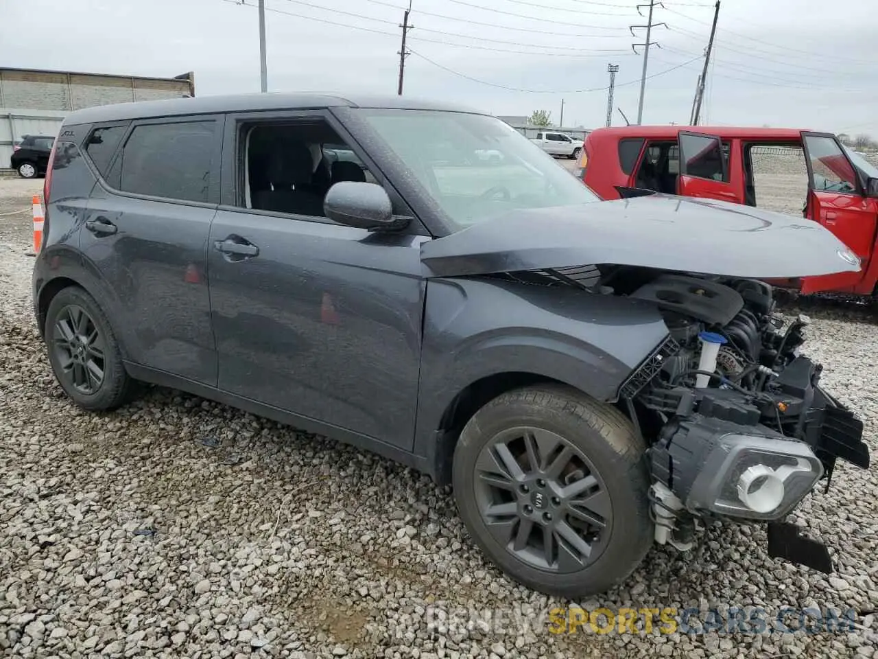 4 fotografías del automóvil dañado KNDJ33AU6L7729761 KIA SOUL 2020