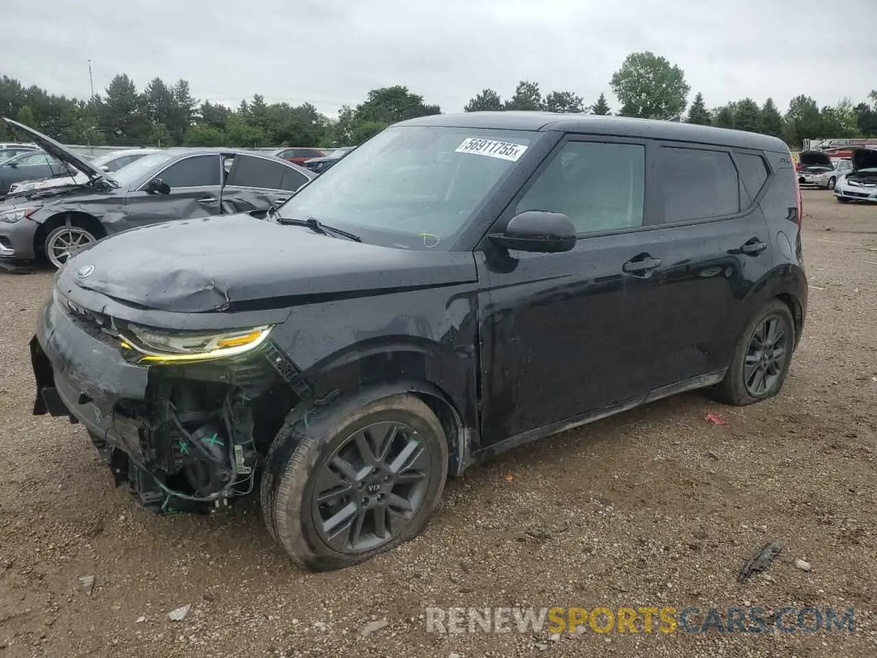 1 fotografías del automóvil dañado KNDJ33AU7L7702648 KIA SOUL 2020