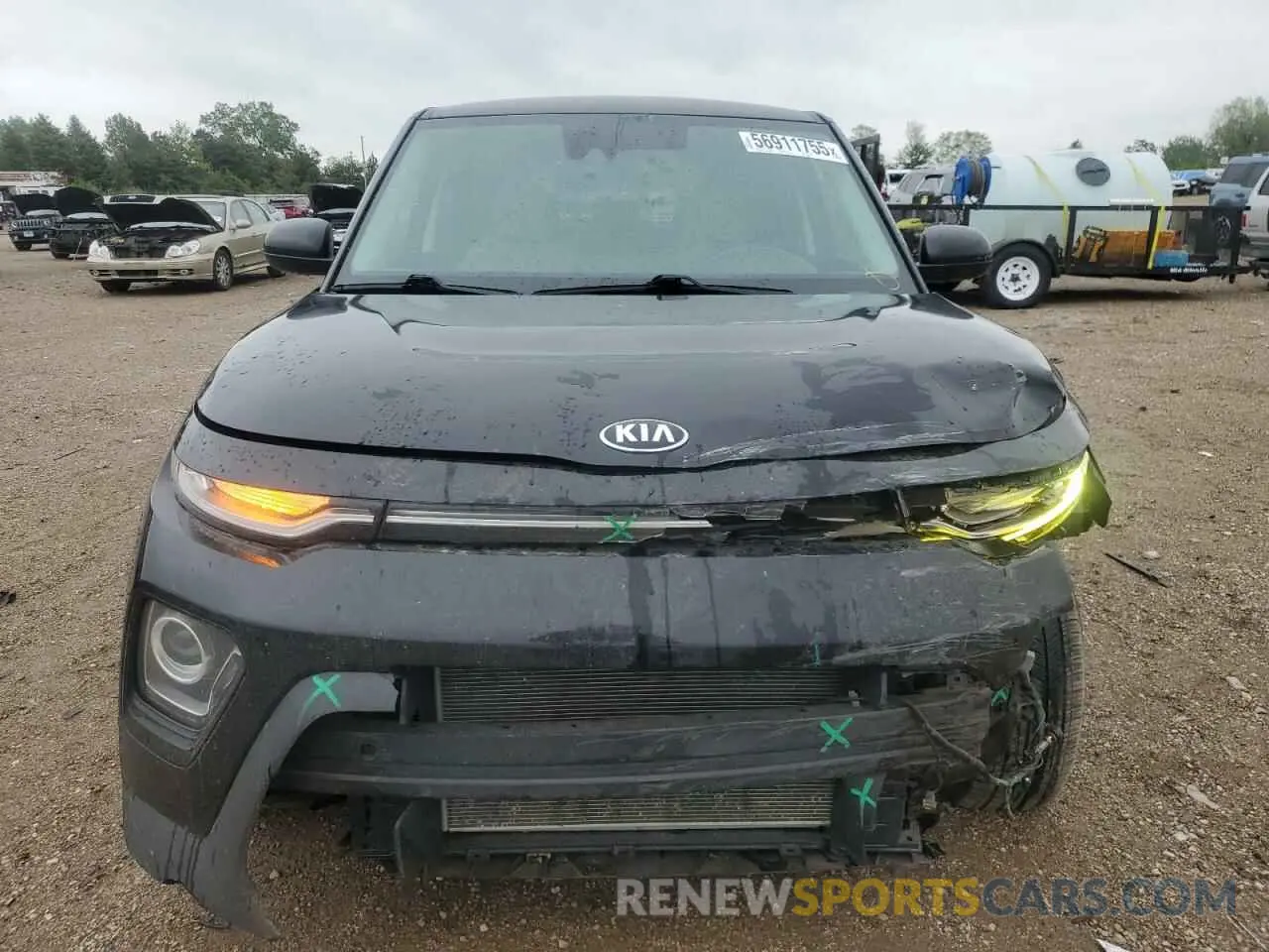 5 fotografías del automóvil dañado KNDJ33AU7L7702648 KIA SOUL 2020
