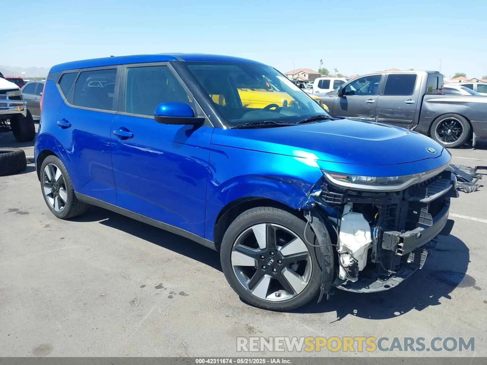 1 fotografías del automóvil dañado KNDJ33AUXL7079543 KIA SOUL 2020