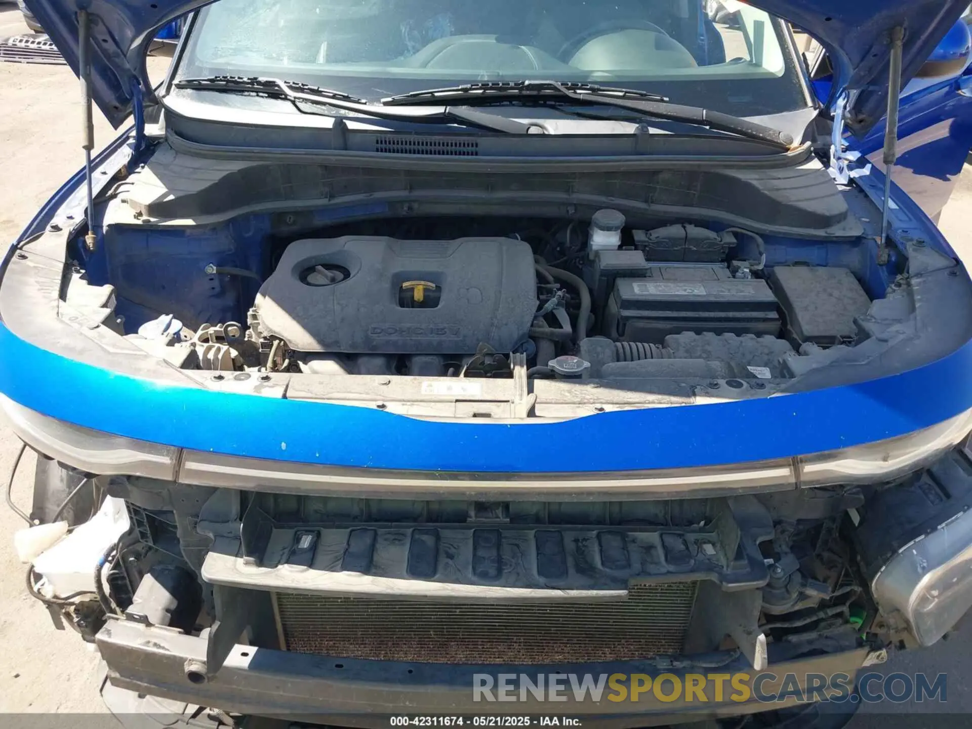 10 fotografías del automóvil dañado KNDJ33AUXL7079543 KIA SOUL 2020